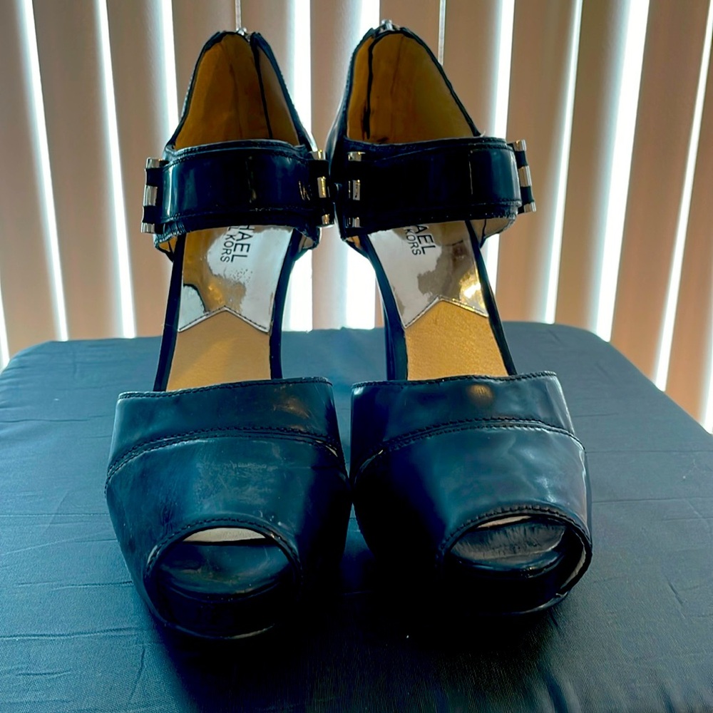 Black high heels